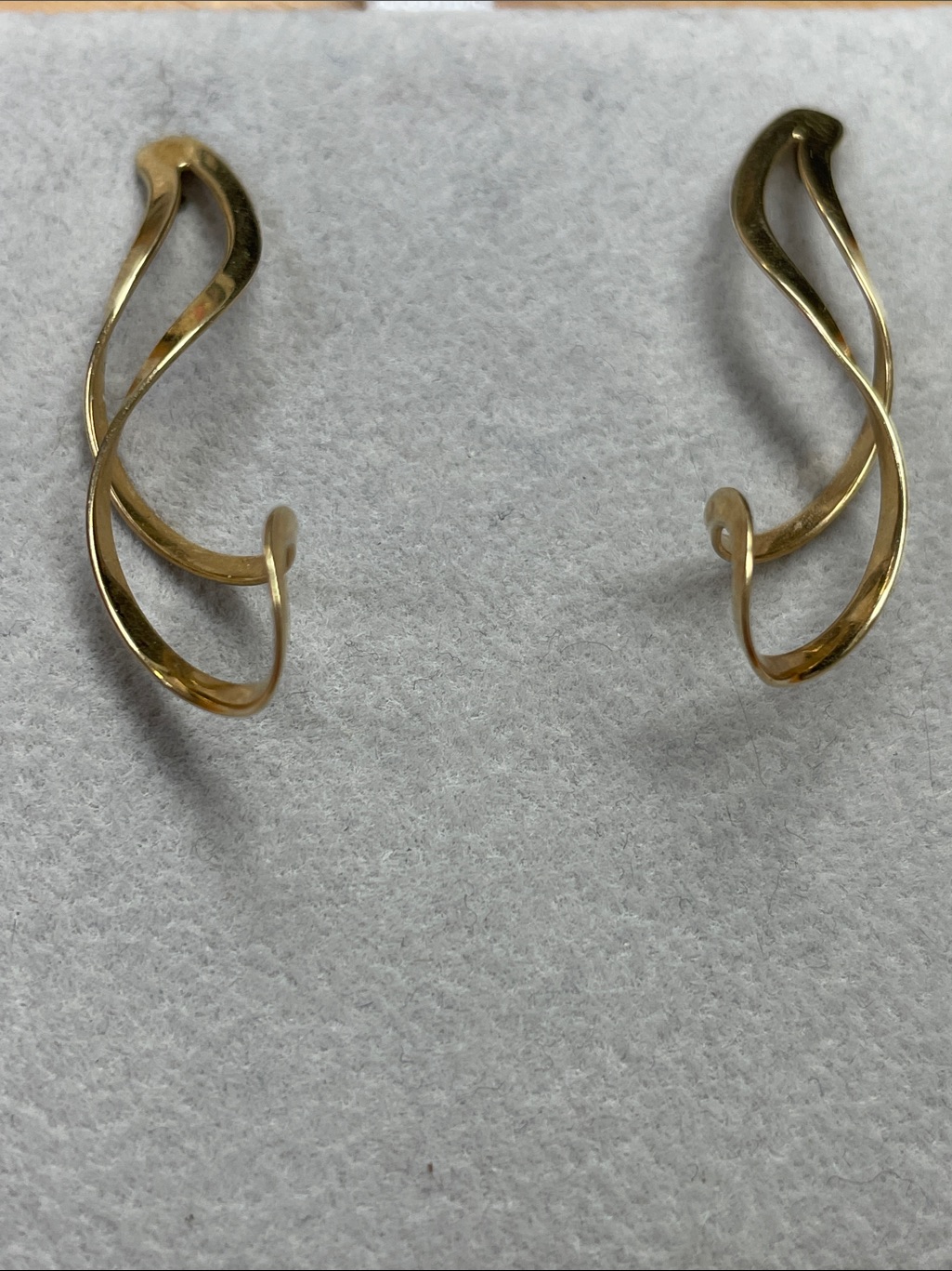 14k Wave Earrings 14k 14k Wave Earrings 14k